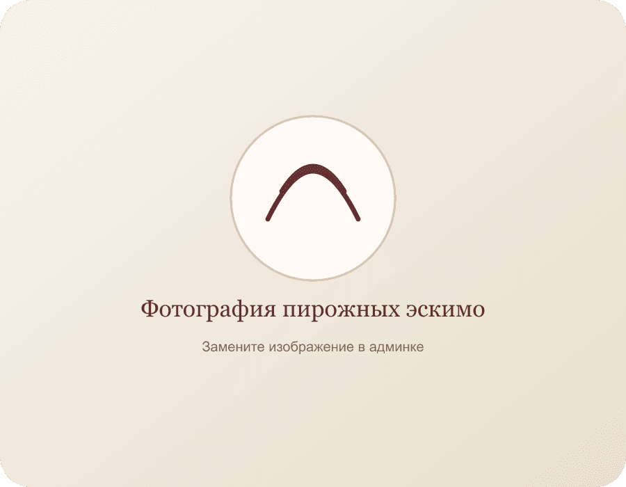 Фотография пирожных эскимо