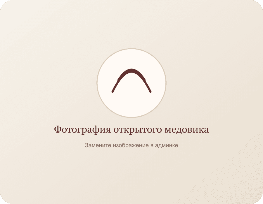 Фотография открытого медовика